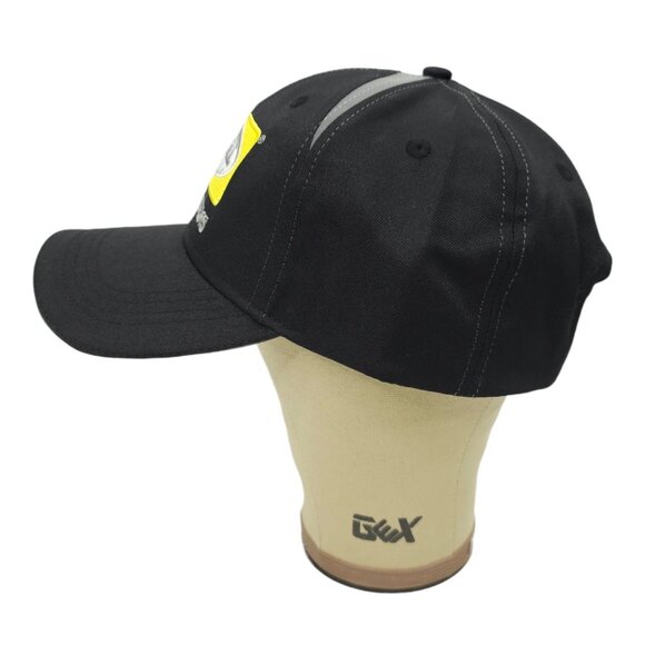 Hubbell Power Systems Strapback Cap Trucker Baseball Embroidered Patch Hat Black - Picture 10 of 13